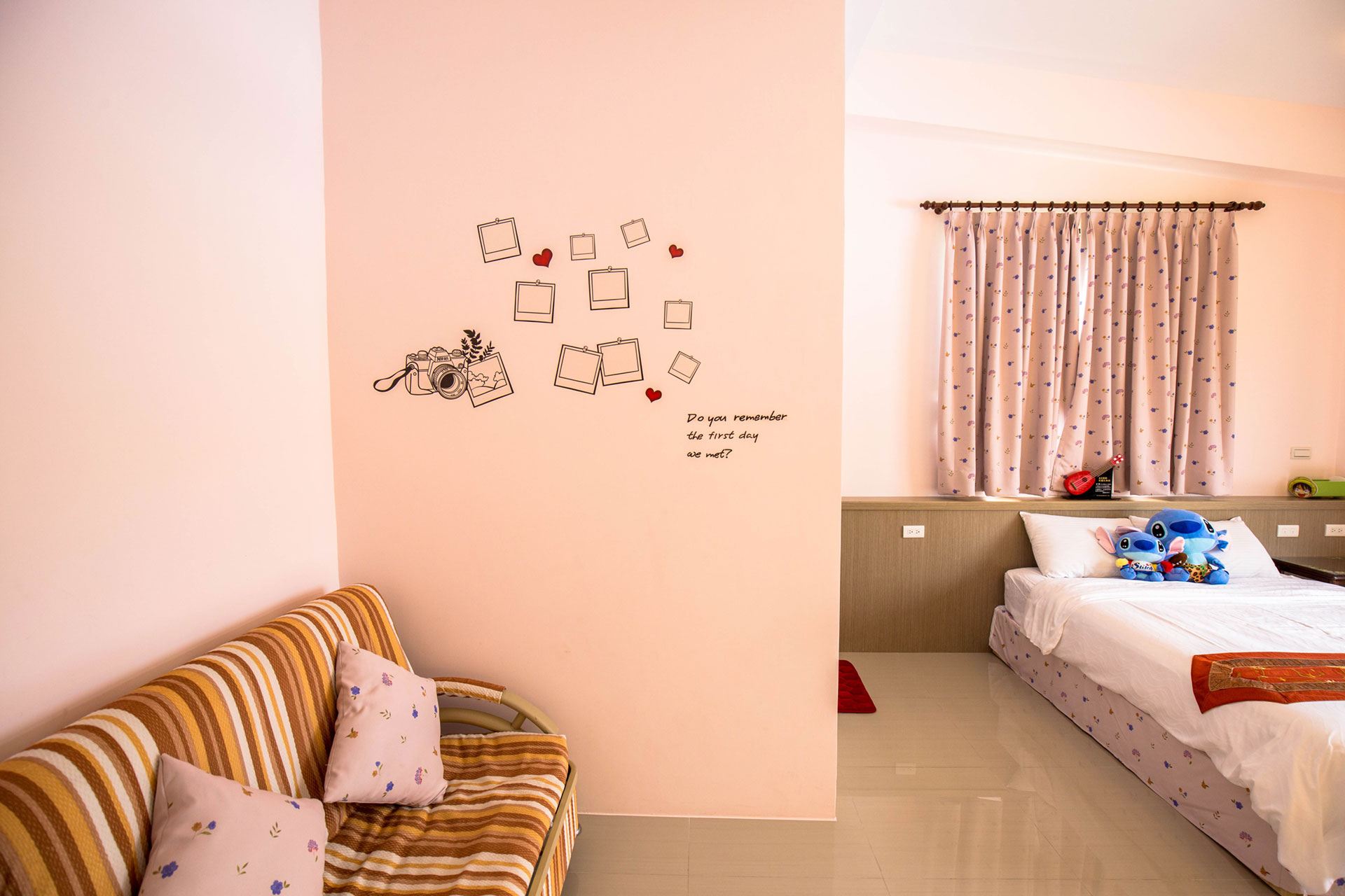 粉紅派對雙人房